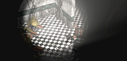 Withered Chica e Withered Freddy in Ricambi/Servizi, illuminato e saturato per chiarezza.