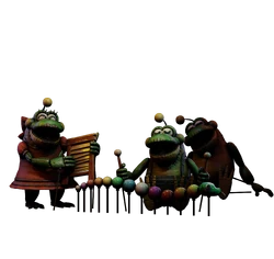 JugbandFrogsAustinart404