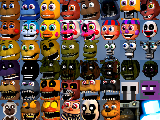 Fnaf World Roster