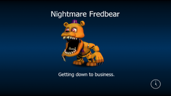 FNAF World, IT'S NIGHTMARE FREDBEAR!, Five Nights At Freddy's World