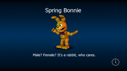 FNaF World - FNaF World Fredbear and Spring-Bonnie