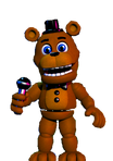 This is Freddy when first seen in the game.