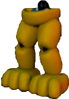 Fredbear's legs (happens after both Fredbears blow up due to the Universe ending).