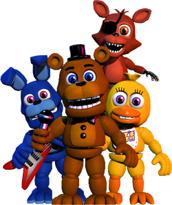 Download Image Titlescreen Animatronics Png Fnaf World Wikia