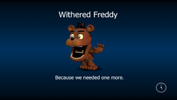 Just Some withered Freddy  Five Nights At Freddy's Amino