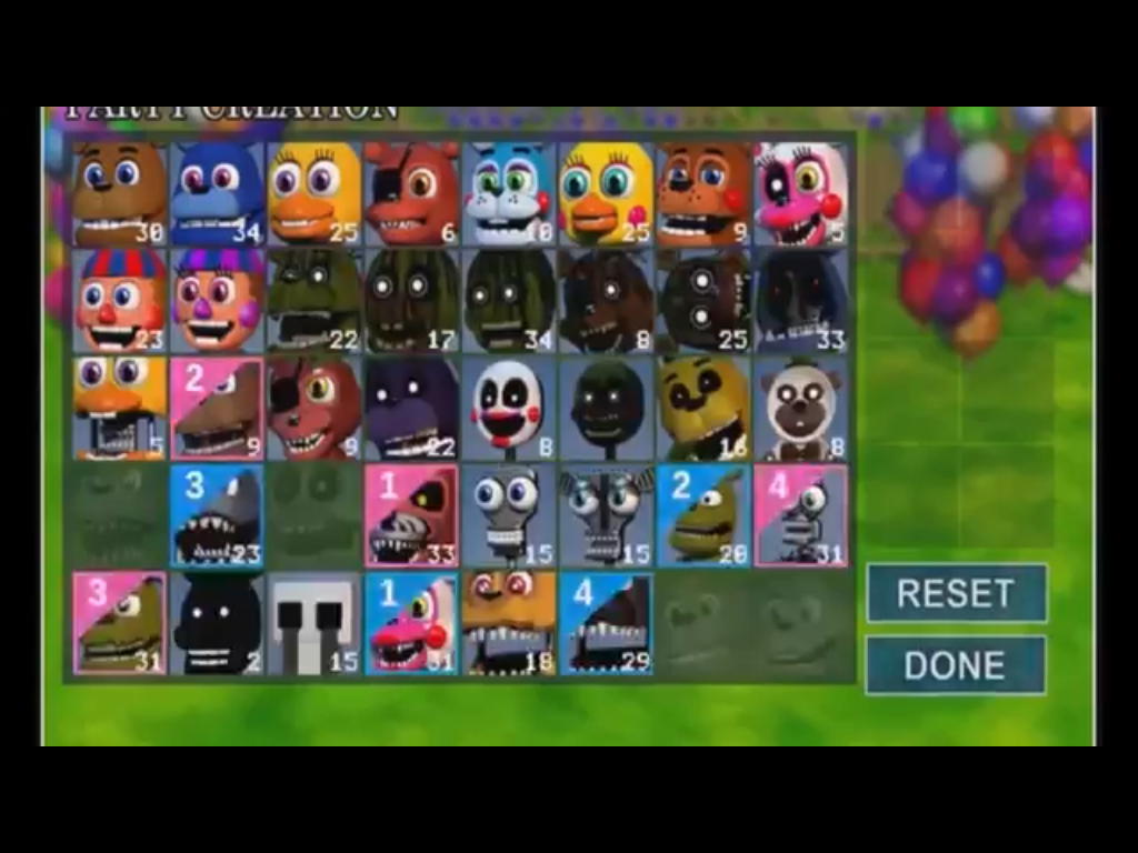 FNAF World Ultimate Custom Night Edit