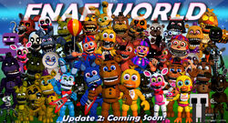 FNAF WORLD LOCATION OFFICIAL TEASER ▻ ADVENTURE PUPPET, NIGHTMARE FREDDY,  PLUSHTRAP & PHANTOM BB 