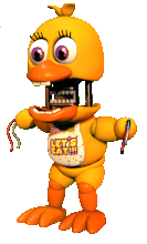 Fix adventure withered chica by Dinofoxy