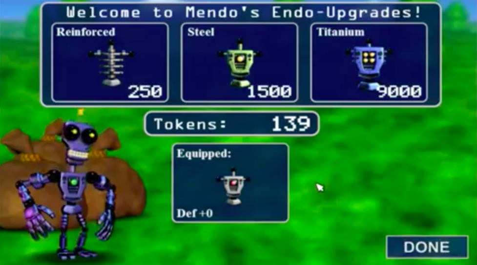 Mendo's EndoUpgrade Shop Five Nights at Freddy's World Wikia Fandom