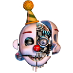 Ennard comme vu avec le moniteur.