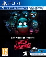 La couverture pour PlayStation 4.