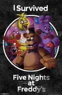 Une affiche de Freddy et ses amis.