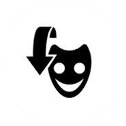 Le masque équipé.
