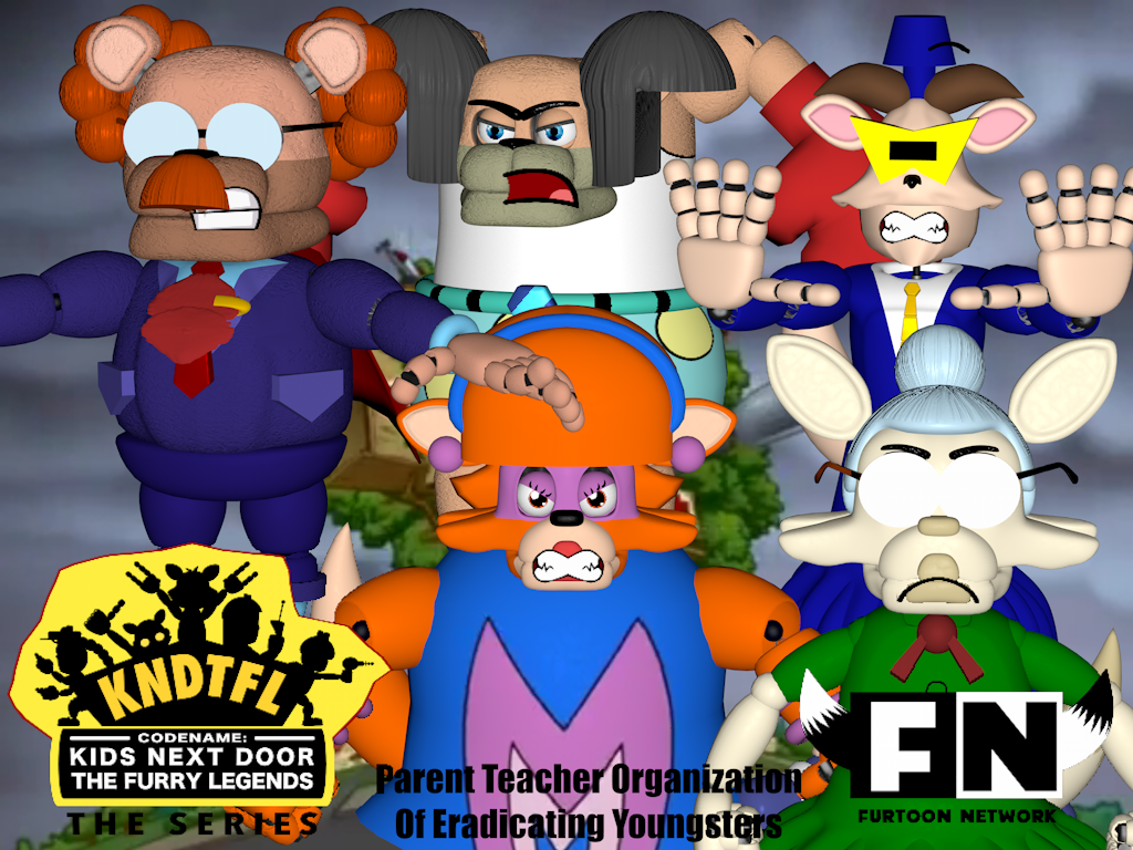 Parent Teacher Organization Of Eradicating Youngsters (Codename: Kids Next  Door) (Furry Versioned) | Five Nights at Gipsy's Wikia | Fandom