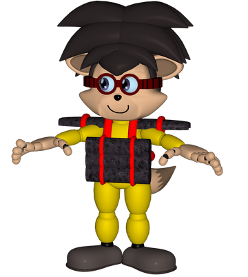 Numbuh 888 (Codename: Kids Next Door) (Furry Versioned