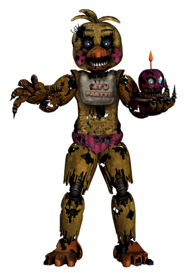 Nightmare Toy Chica Five Nights At Nightmares Wiki Fandom