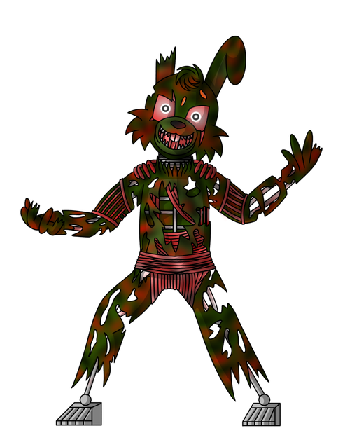 Five Night's at Freddys 1 - Springtrap mod by Vlipk - Game Jolt