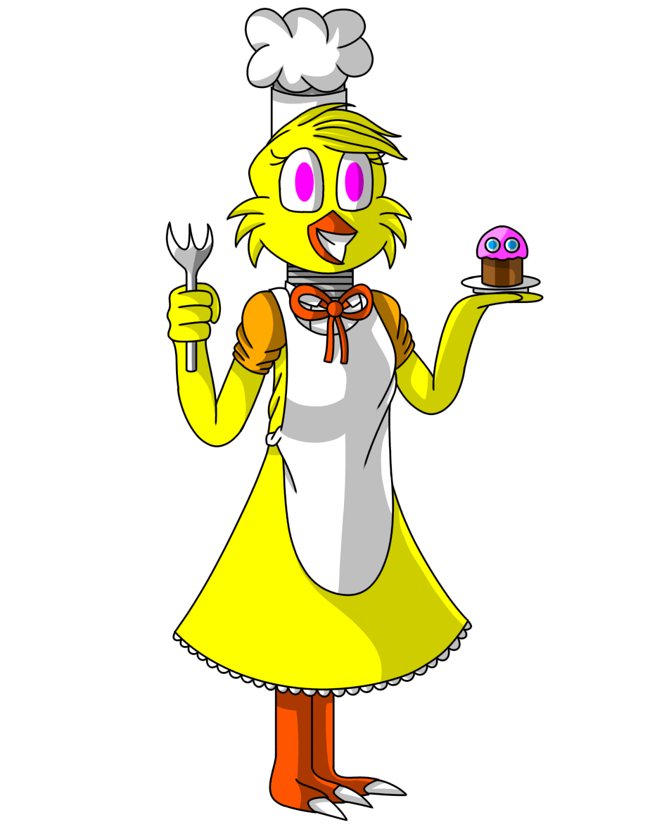 Fredbears Pizzeria Management Wiki - Full Body Chica Fnaf Png