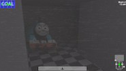 Thomas in the central hallway camera