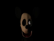 A half-eyed The Face head as seen in the visual hallucinations.