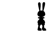 The Office with Oswald without the power and the flashlight on.