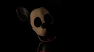 An eyeless The Face as seen in a rare screen that can appear when starting a night.