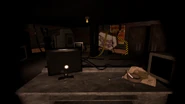 The Office with Oswald's shade form in the Office without the power and the flashlight brighter.