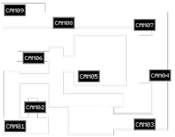 Five Nights At Fredbears Cams map by kingofbut on DeviantArt