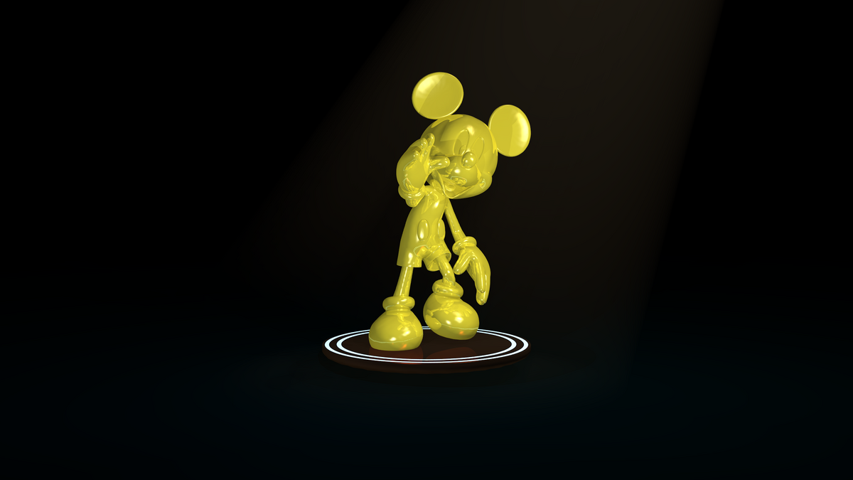 Ignited Golden PN Mickey, Five Nights at Treasure Island RP Wiki