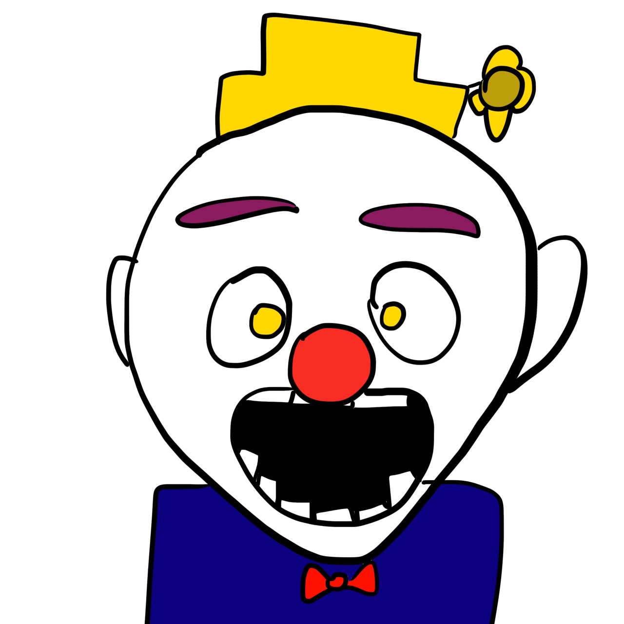 Character Palette - Ben Nye , Clown (BWK-1)