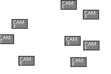 Five Nights At Freddy's 1 Cameras Maps by slendytubbies2d on