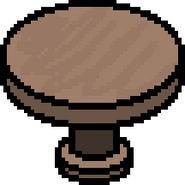 A sprite of a round table.