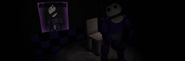 Tinky Winky 2.0 activated in the Room Of Stories with no eyes, from Nightmare Night.