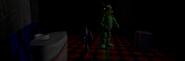 An unused image of Dipsy in the Party Room that can still be seen due to a glitch.