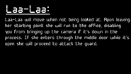 The Prototype Laa-Laa page without her texture.