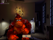 DK in Bedroom 2 with the player.