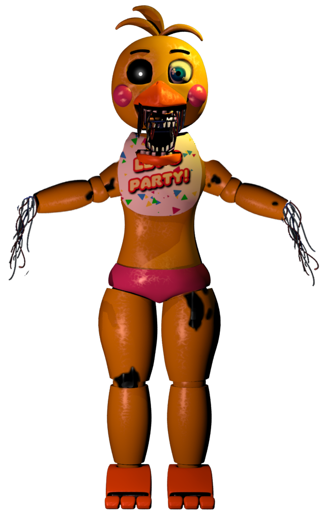 Withered Toy Chica.