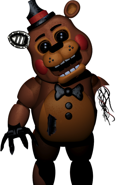 Withered Foxy VS toy freddy