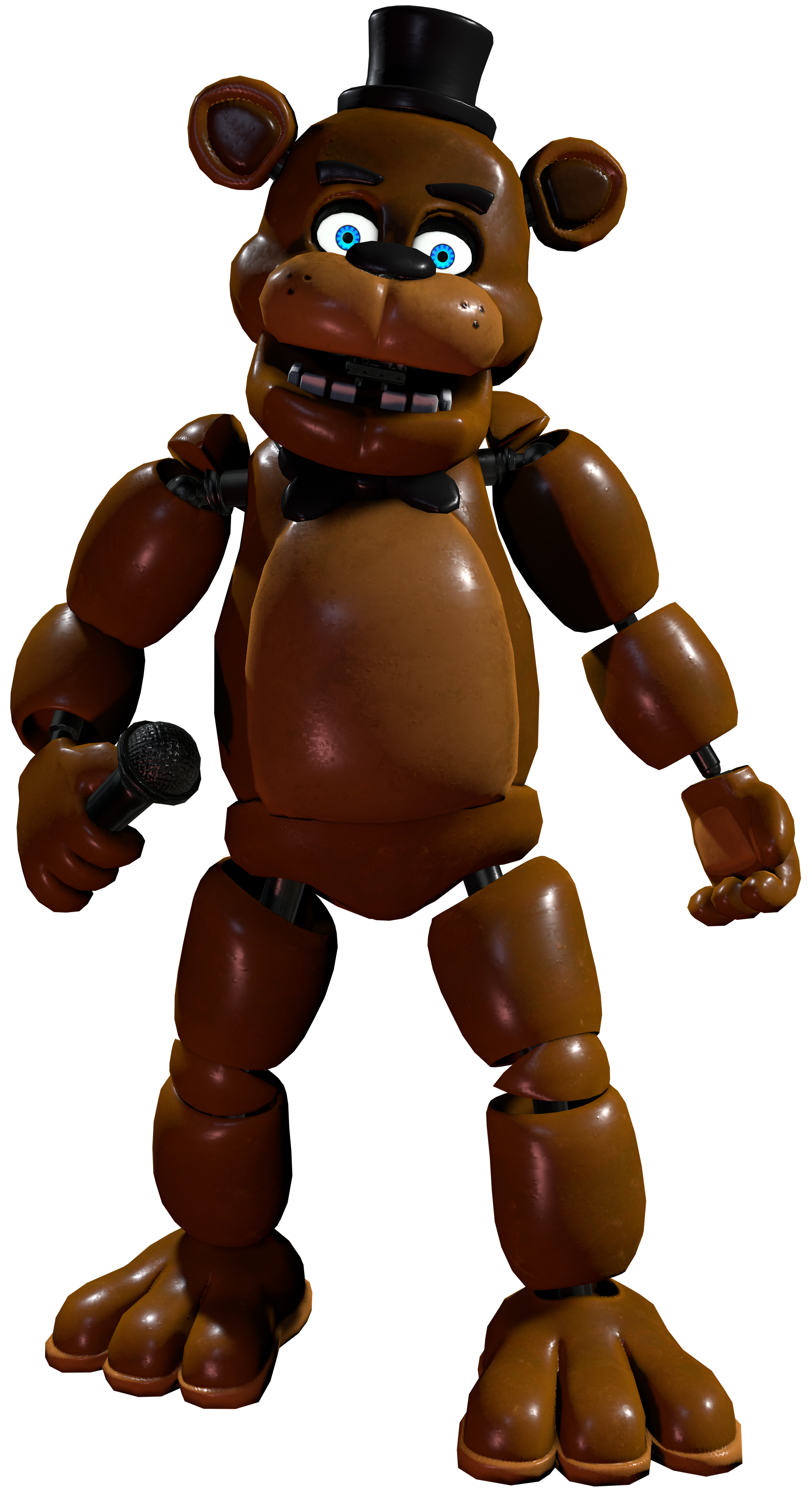 Modelclassic Freddy Fazbear - Freddy Fnaf 1, HD Png Download -  2695x2534(#875864)