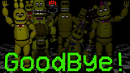 Spring Bonnie in the "Goodbye!" image.