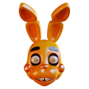 Bunnie head empty sticker.