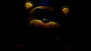 Fredbear's rare screen. (Easter Egg)