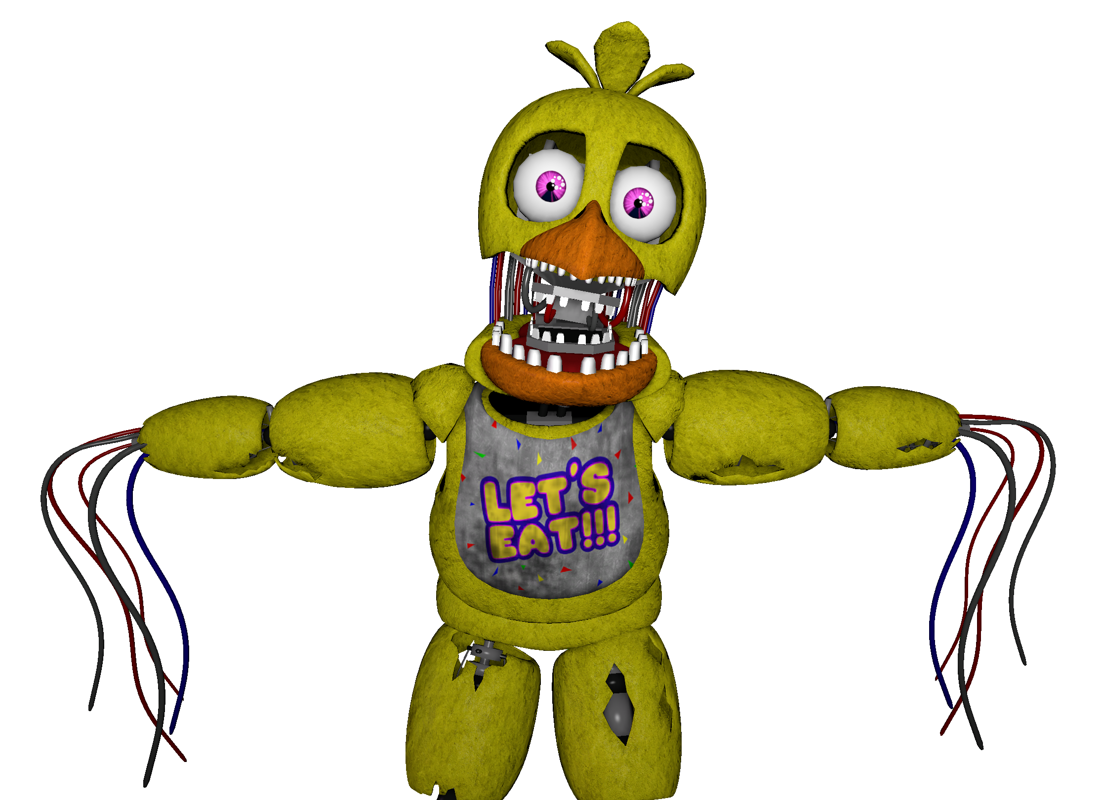 Withered Chica, FNaF Ultimate Custom Night Wiki