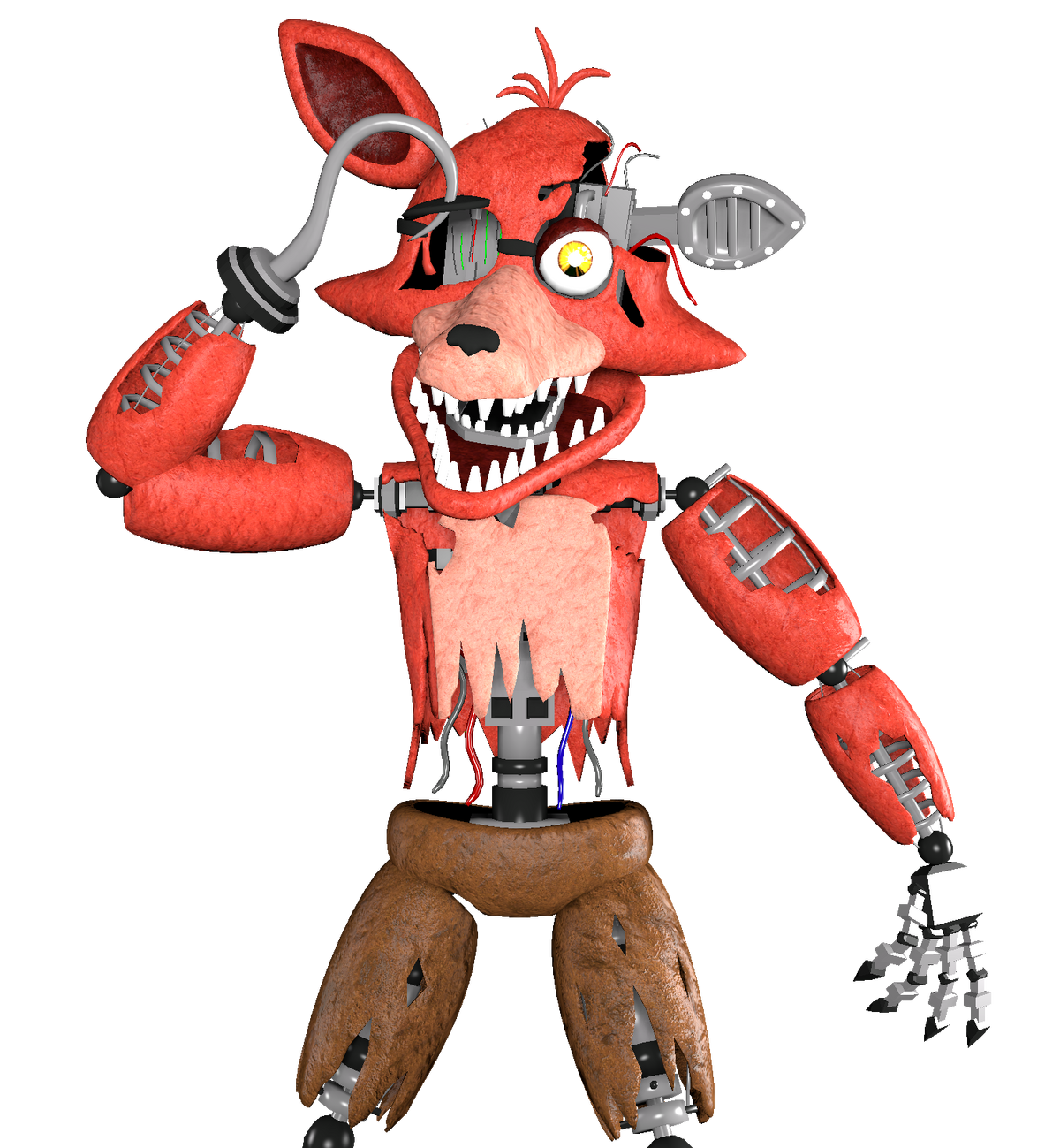 Withered Foxy png images