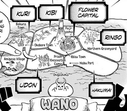 The new wano map is huge #fruitbattlegrounds
