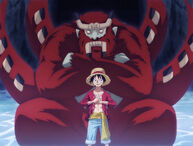 Luffy & Son Goku