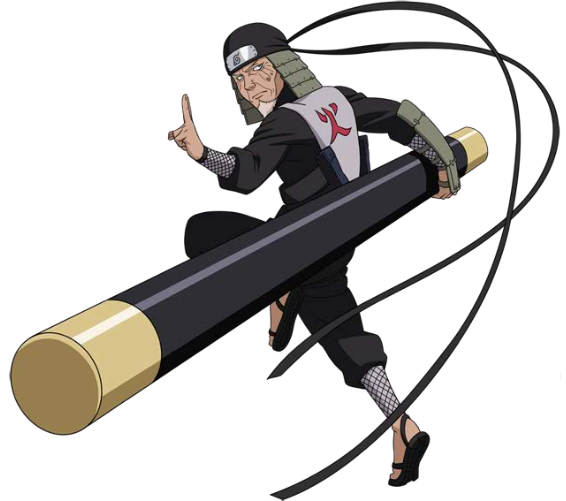 Hiruzen Sarutobi (Third Hokage), Sarutobi from Naruto anime