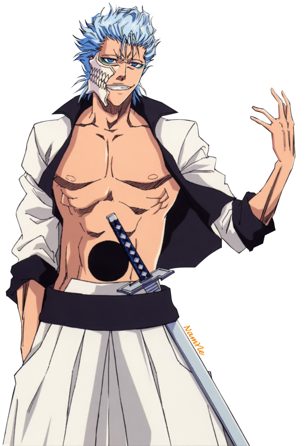 Grimmjow Jaegerjaquez Five World War Wikia Fandom