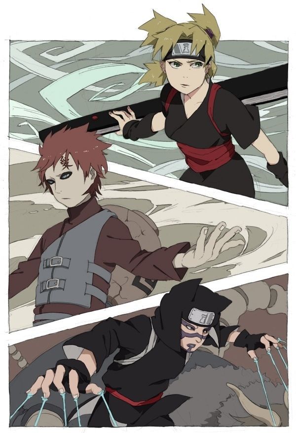 gaara and kankuro brothers