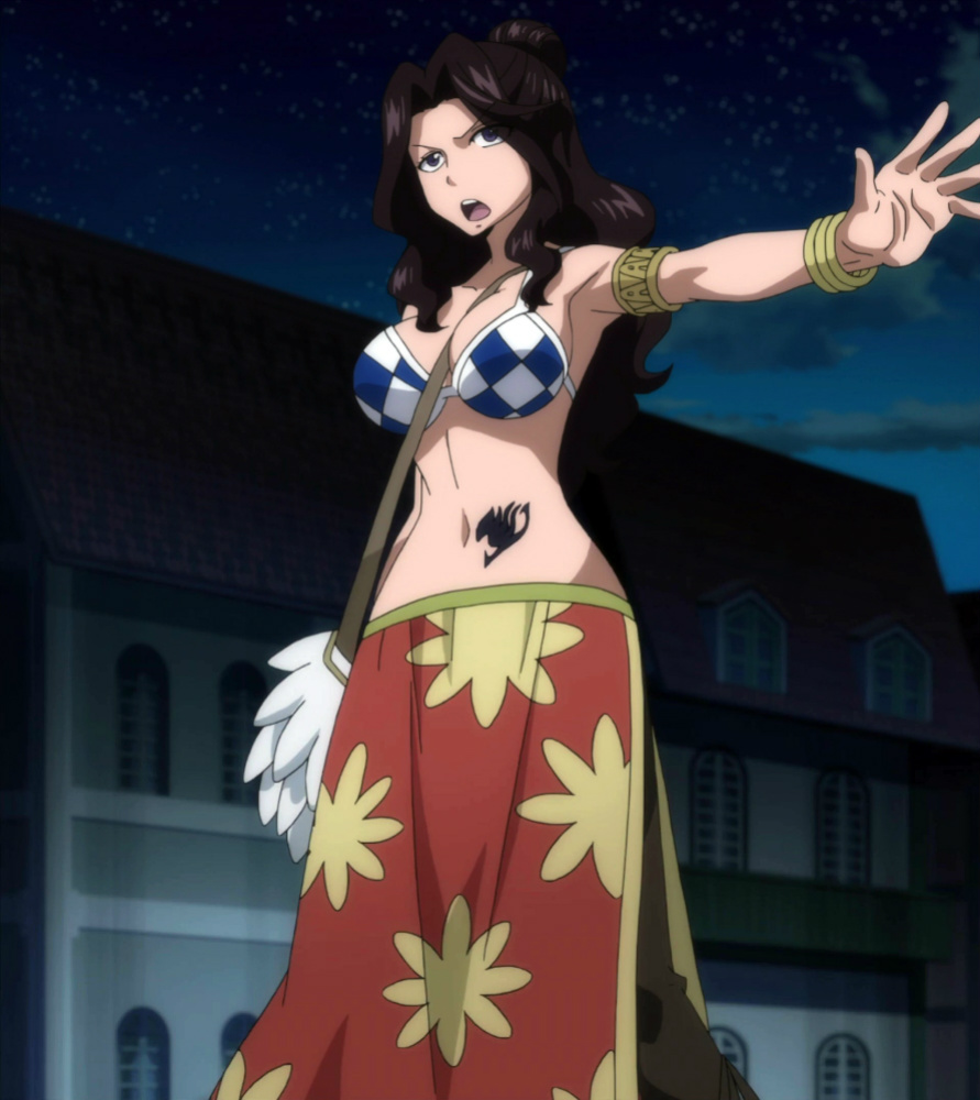 Fairy Tail LATAM - Personaje Kana Alberona 🥂 Anime Fairy Tail